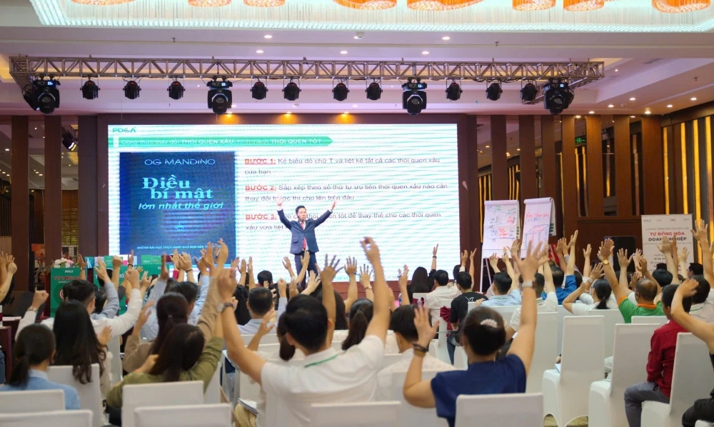 Gần 200 chủ doanh nghiệp vừa và nhỏ tham gia khóa học Giải phóng lãnh đạo