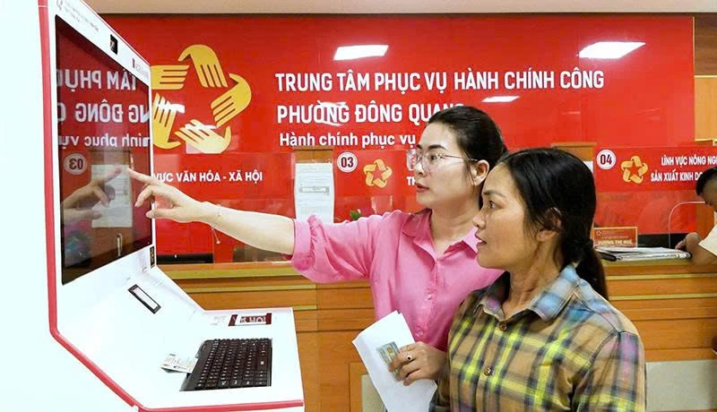 Nhìn lại một năm thực hiện chính quyền địa phương 2 cấp ở phường Đông Quang
