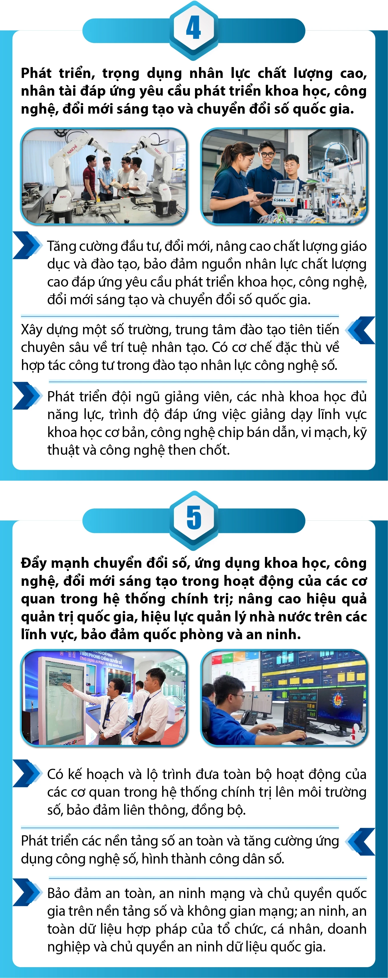 Đột phá phát triển khoa học, công nghệ, đổi mới sáng tạo và chuyển đổi số quốc gia: Nhiệm vụ và giải pháp