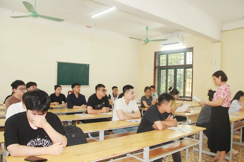 98,39% thí sinh Thanh Hóa đến làm thủ tục đăng ký dự thi tốt nghiệp THPT năm 2026