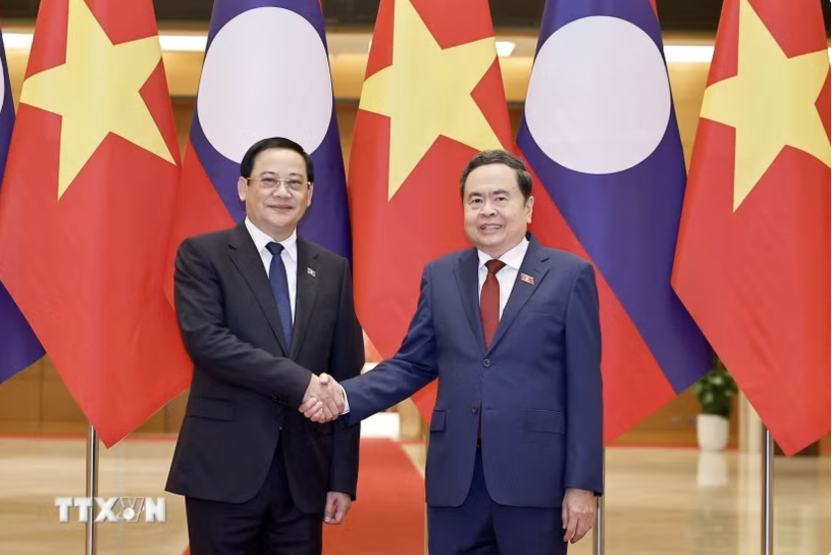 Quốc hội Việt Nam-Lào tích cực phối hợp triển khai các thỏa thuận hợp tác