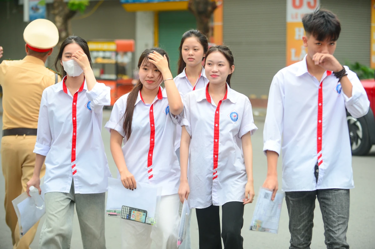 Thí sinh Thanh Hóa hào hứng bước vào kỳ thi tốt nghiệp THPT năm 2026