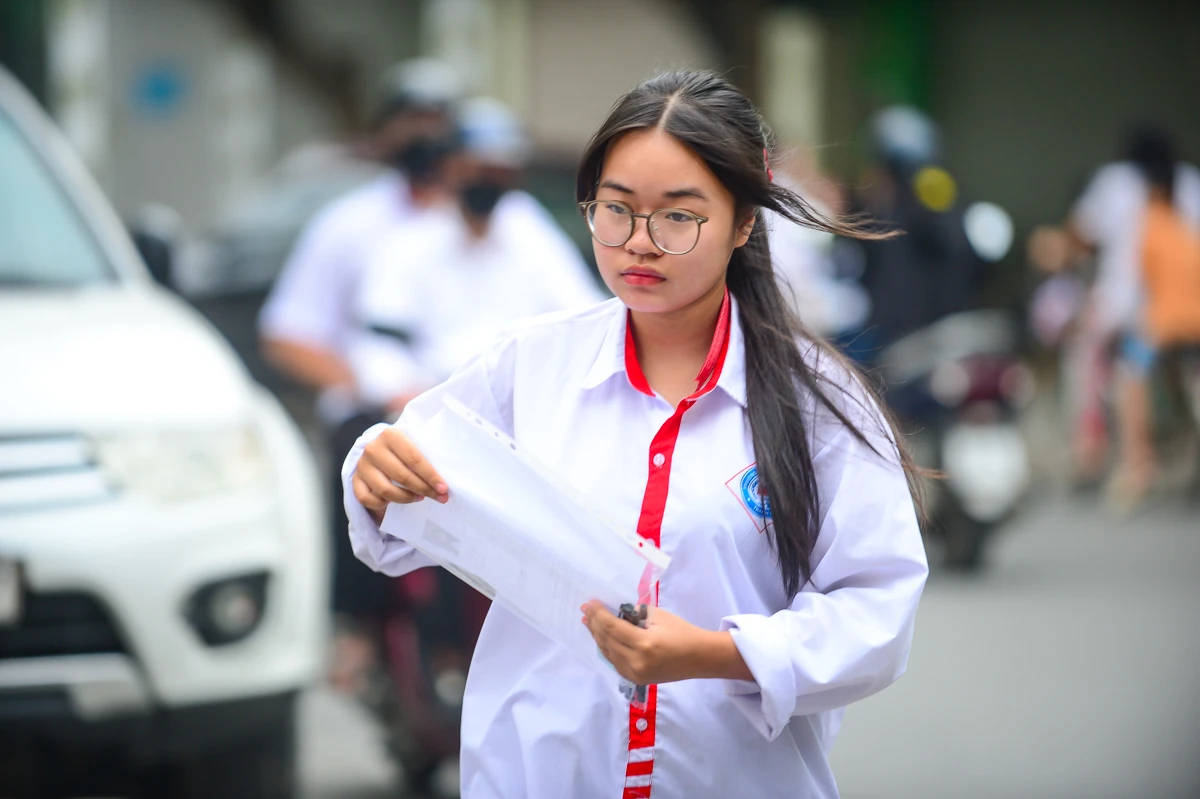 Thí sinh Thanh Hóa hào hứng bước vào kỳ thi tốt nghiệp THPT năm 2026