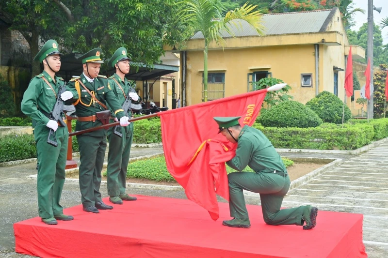 Ban Chỉ huy BĐBP tỉnh tổ chức Lễ tuyên thệ chiến sĩ mới năm 2026