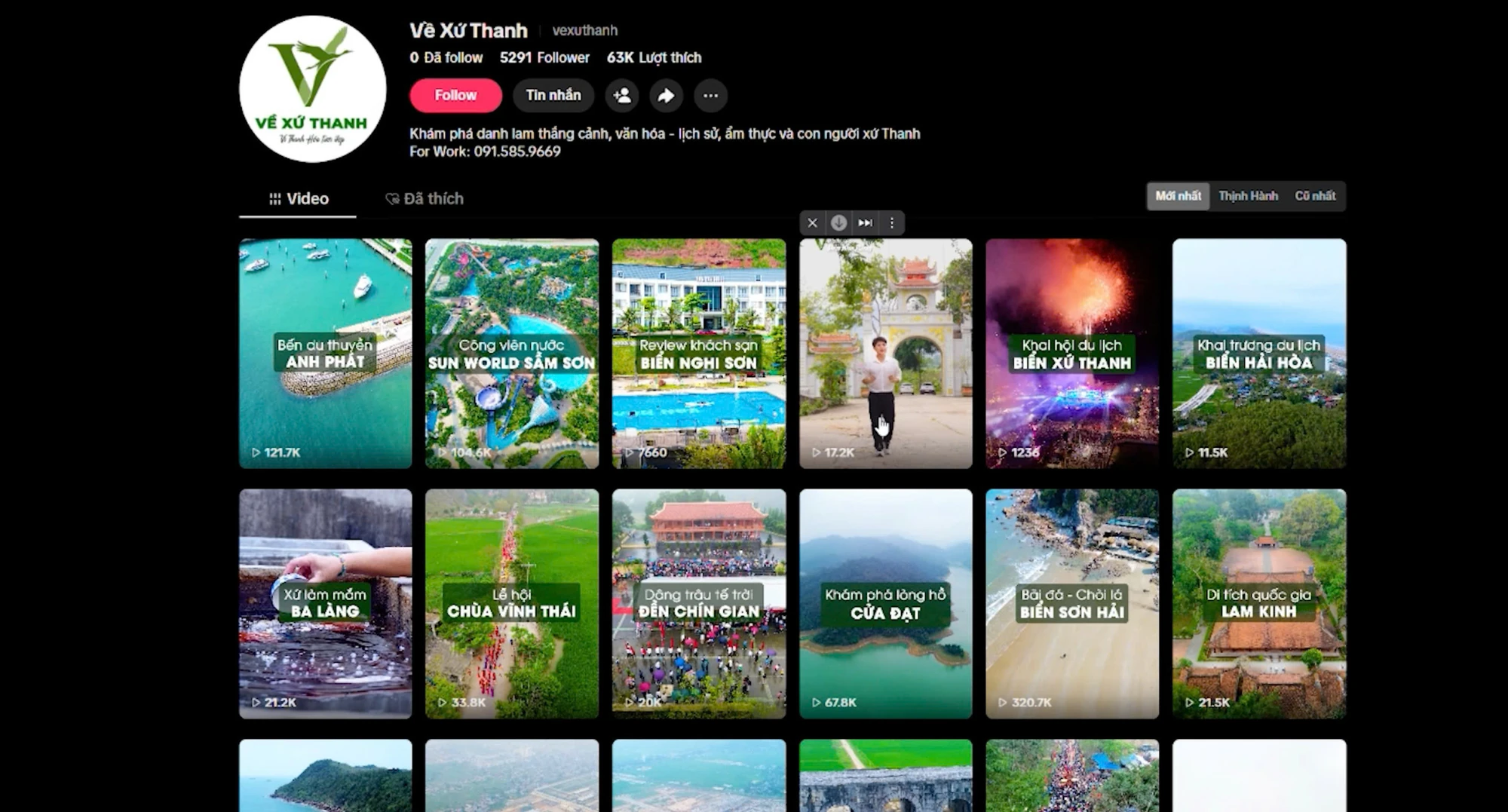 KOL tham gia lan tỏa du lịch xứ Thanh