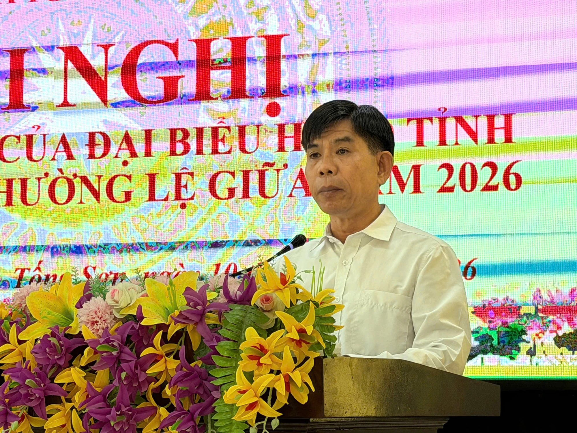 Đại biểu HĐND tỉnh tiếp xúc cử tri tại xã Tống Sơn