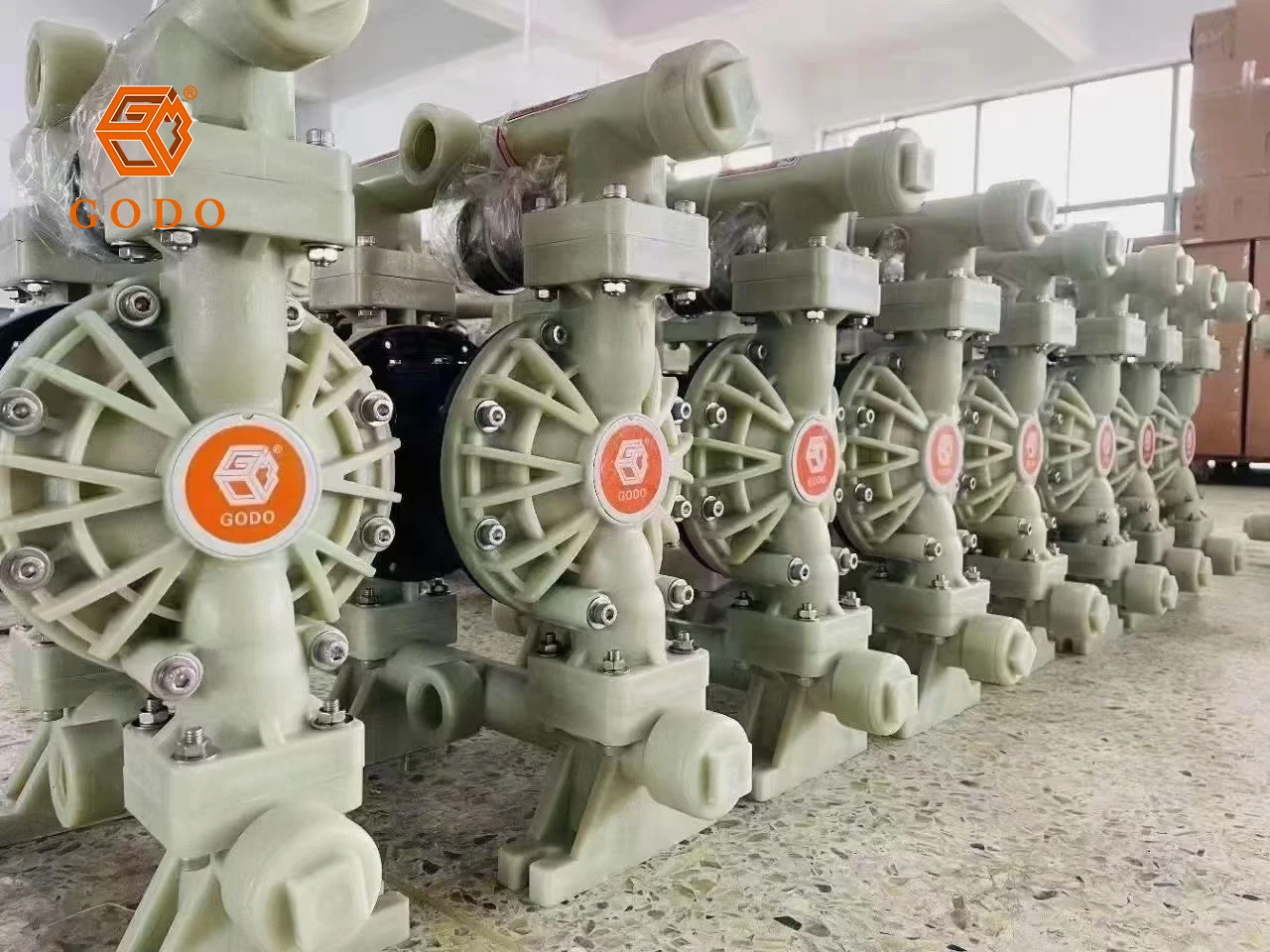 Bơm màng GODO - Thương hiệu bơm màng khí nén uy tín, chất lượng