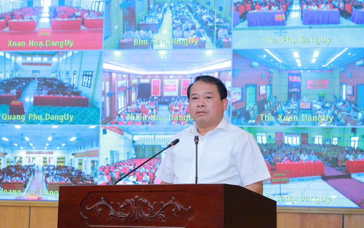 Hơn 40 nghìn đại biểu tham gia hội nghị quán triệt các nghị quyết, chỉ thị của Trung ương và của tỉnh