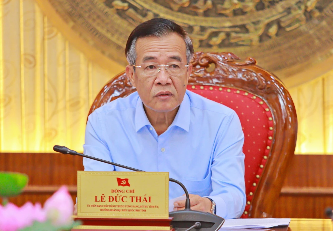 Bí thư Tỉnh ủy Lê Đức Thái: Phấn đấu tháo gỡ các dự án tồn đọng trước ngày 31/8