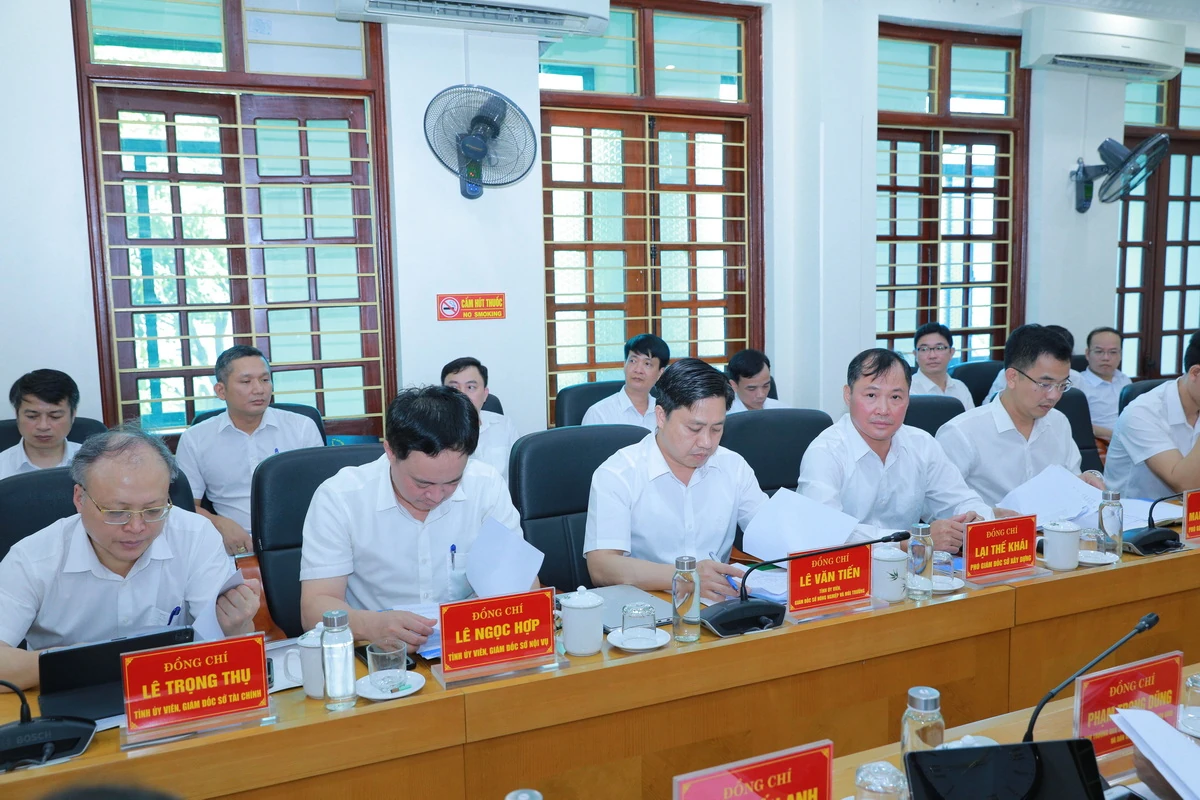Bí thư Tỉnh ủy Lê Đức Thái: Ngành Xây dựng phải đổi mới mạnh mẽ tư duy quản lý, chủ động kiến tạo không gian phát triển