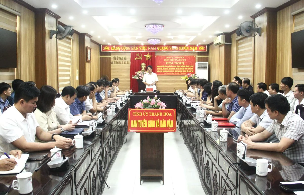Thông qua kết quả kiểm tra việc vận hành chính quyền địa phương 2 cấp tại 13 xã