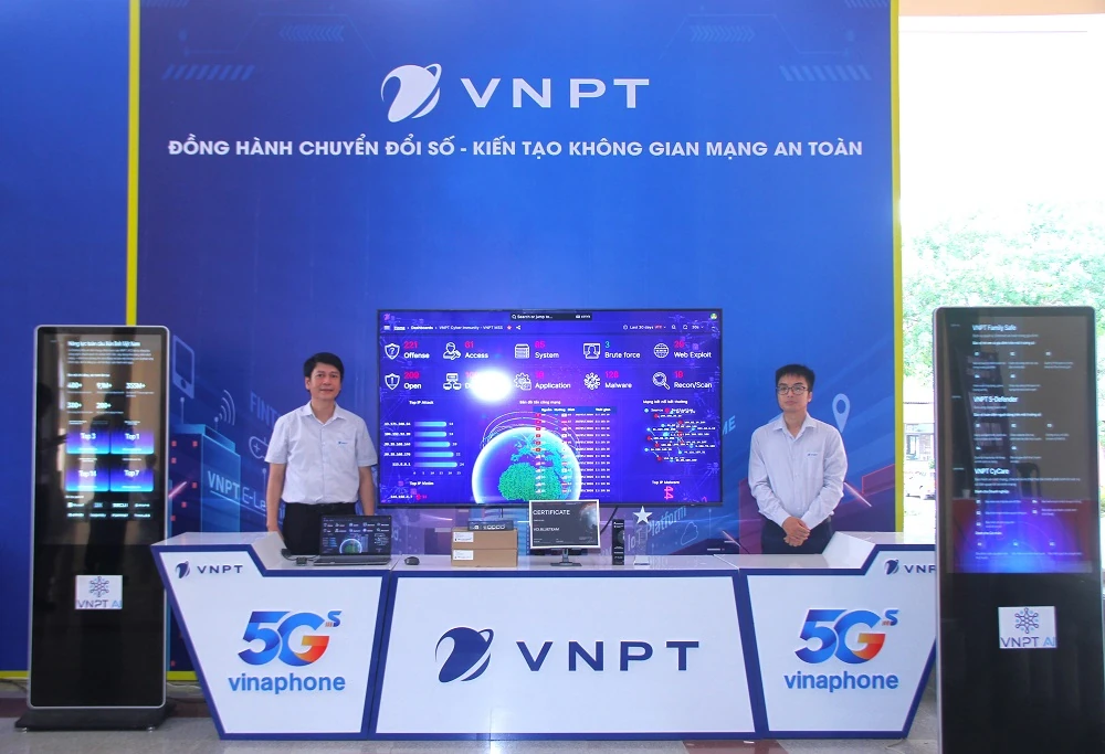 VNPT giới thiệu các giải pháp an toàn thông tin tại Chương trình Diễn tập An ninh mạng tỉnh Thanh Hóa năm 2026