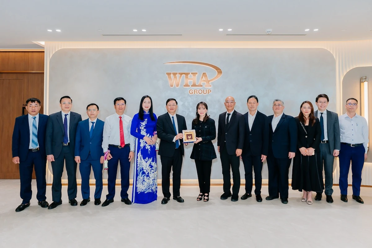 Phó Chủ tịch Thường trực UBND tỉnh Mai Xuân Liêm làm việc với Tập đoàn WHA tại Thái Lan