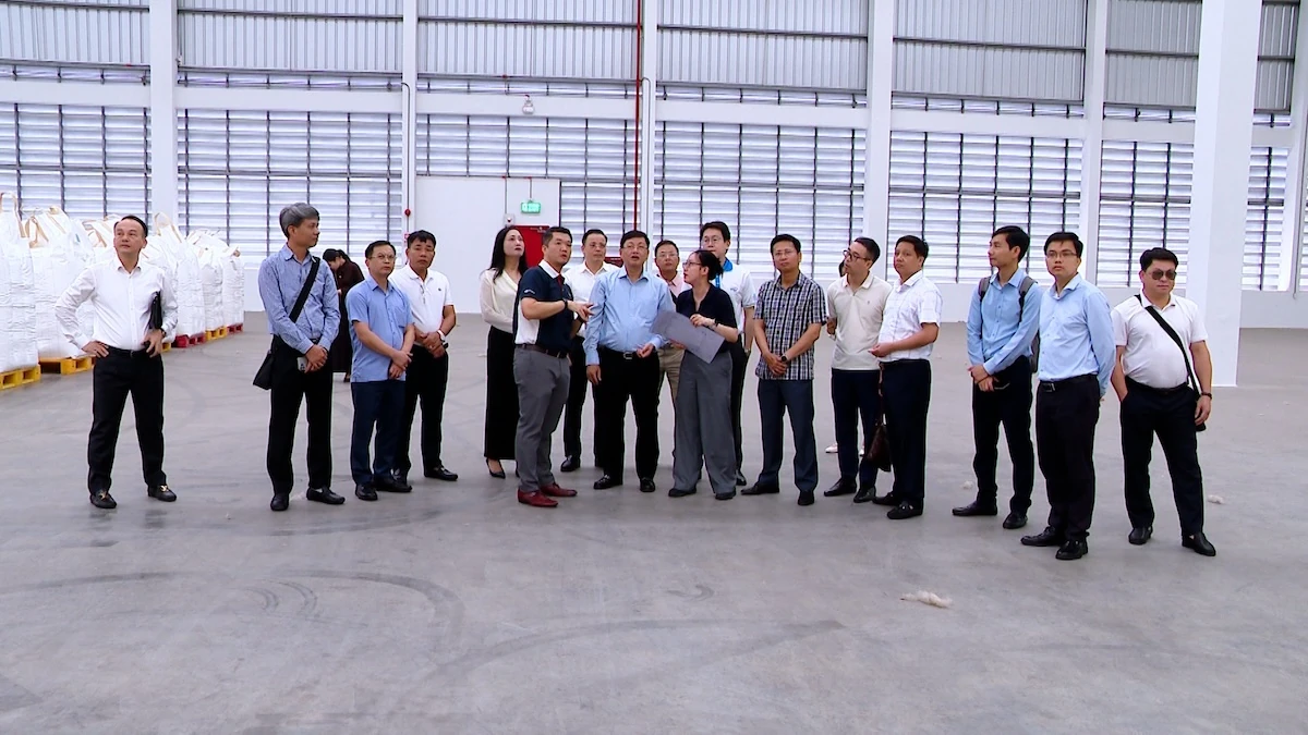 Phó Chủ tịch Thường trực UBND tỉnh Mai Xuân Liêm làm việc với Tập đoàn WHA tại Thái Lan