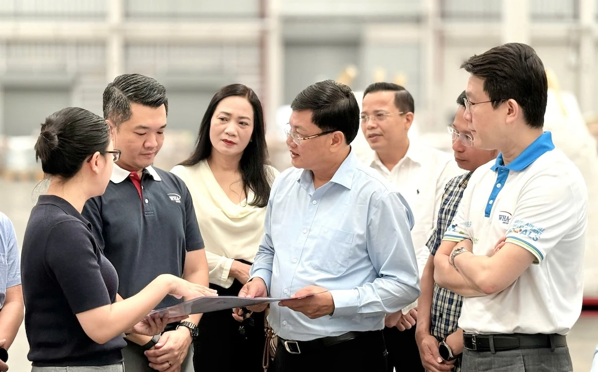 Phó Chủ tịch Thường trực UBND tỉnh Mai Xuân Liêm làm việc với Tập đoàn WHA tại Thái Lan