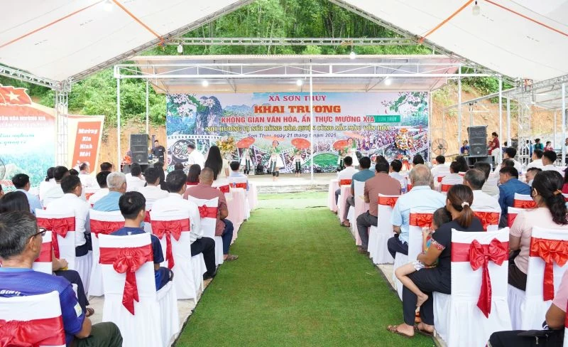 Khai trương Không gian văn hóa, ẩm thực Mường Xia