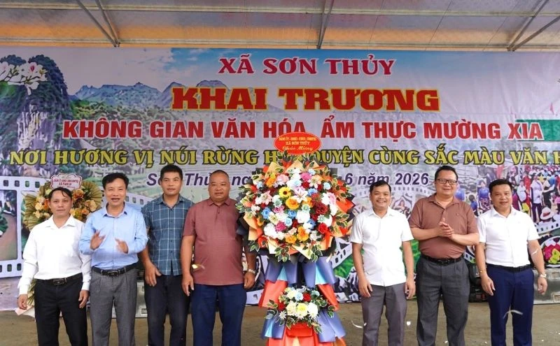 Khai trương Không gian văn hóa, ẩm thực Mường Xia