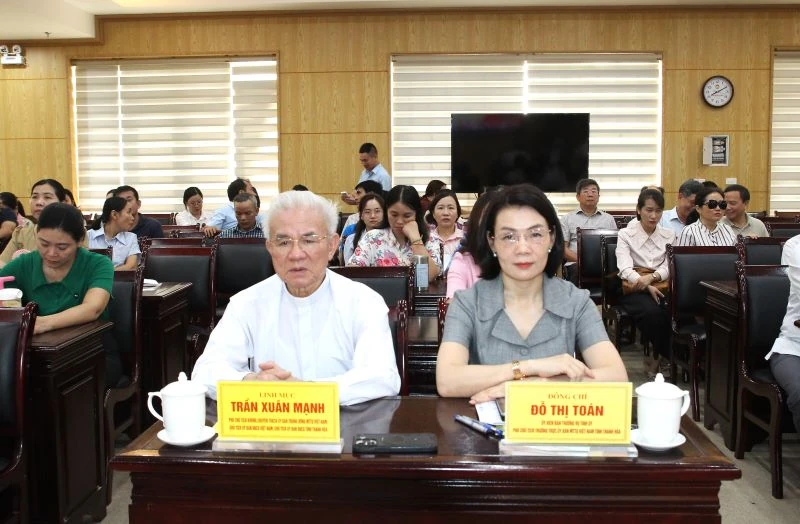 Thanh Hóa tham gia nghiên cứu, học tập, quán triệt, triển khai Nghị quyết Đại hội MTTQ Việt Nam lần thứ XI