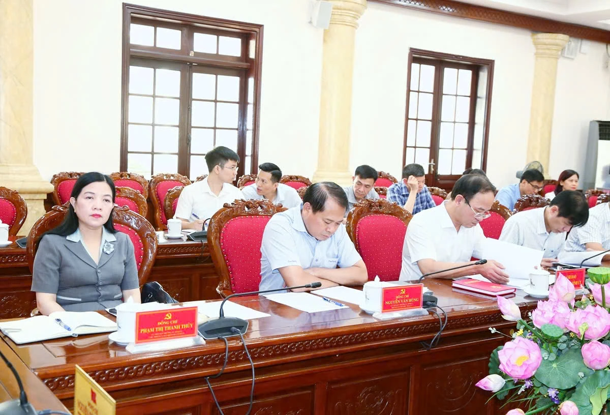Chủ động, sáng tạo trong công tác tham mưu, giúp việc cho Tỉnh ủy