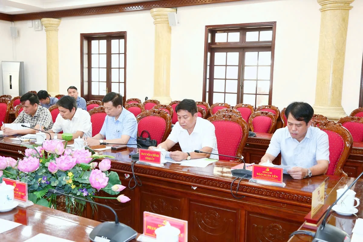 Chủ động, sáng tạo trong công tác tham mưu, giúp việc cho Tỉnh ủy