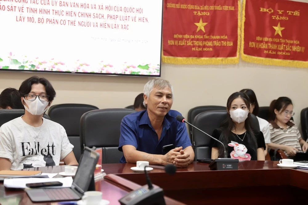 Khảo sát việc thực hiện chính sách, pháp luật về hiến, ghép mô, tạng và phòng, chống tác hại của thuốc lá