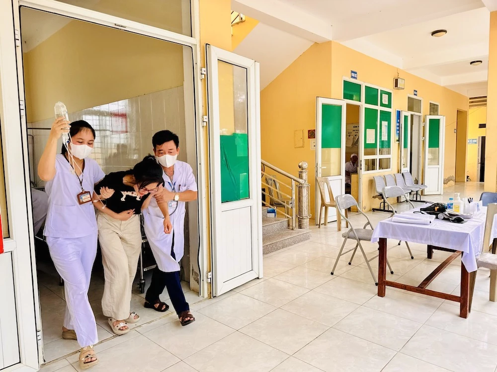 Diễn tập điều tra, xử lý tình huống ngộ độc thực phẩm