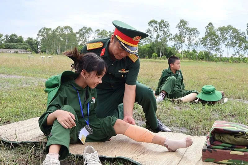Sân chơi mùa hè bổ ích cho trẻ