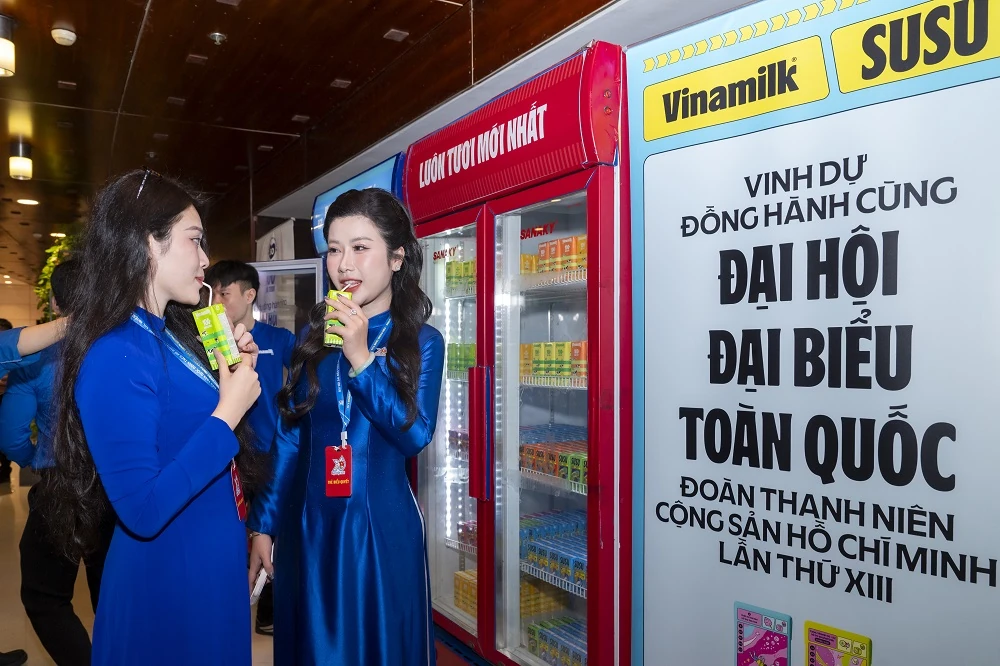 Vinamilk đồng hành cùng Đại hội Đoàn toàn quốc lần thứ XIII