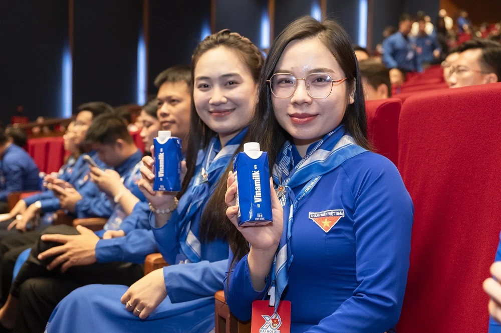 Vinamilk đồng hành cùng Đại hội Đoàn toàn quốc lần thứ XIII