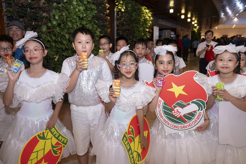 Vinamilk đồng hành cùng Đại hội Đoàn toàn quốc lần thứ XIII