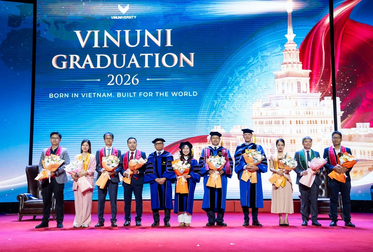 Lễ tốt nghiệp VinUni 2026: Bản phác thảo mô hình đại học của tương lai