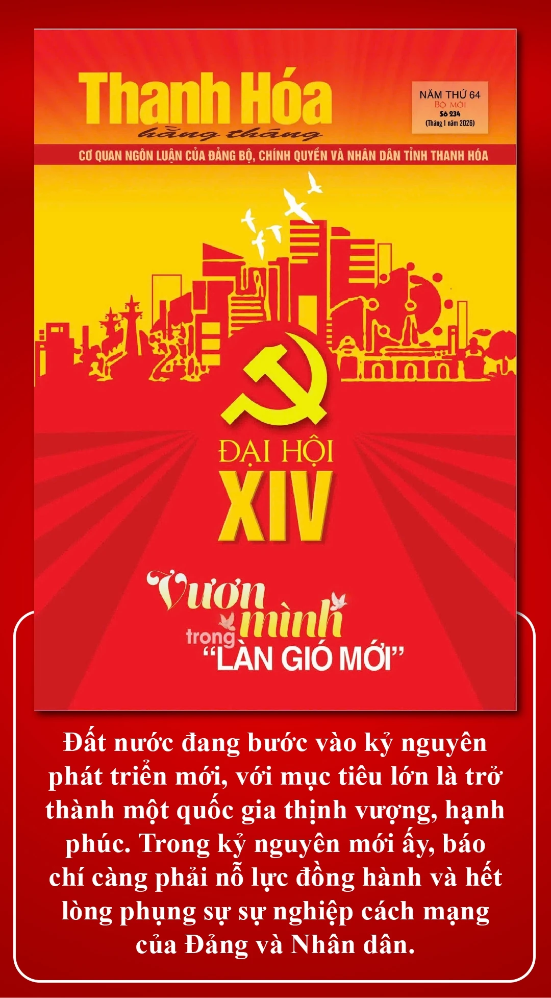 [E-Magazine] Báo chí Thanh Hóa: Hướng đến chuyên nghiệp, nhân văn và hiện đại