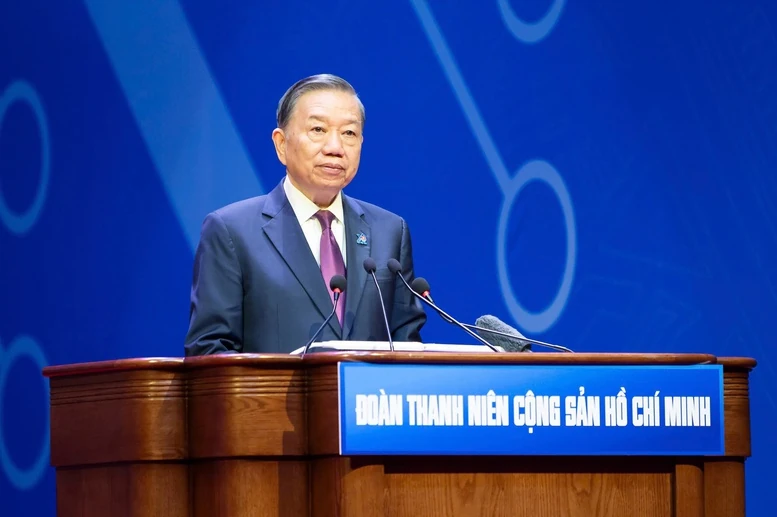 Toàn văn phát biểu của Tổng Bí thư, Chủ tịch nước Tô Lâm tại Đại hội đại biểu toàn quốc Đoàn Thanh niên cộng sản Hồ Chí Minh lần thứ XIII