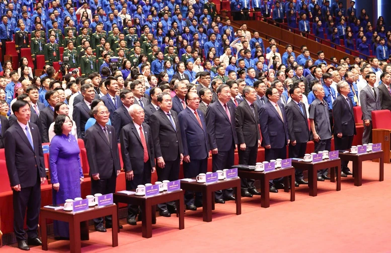 Khai mạc Đại hội Đoàn toàn quốc lần thứ XIII: Khơi dậy khát vọng cống hiến, làm chủ tương lai