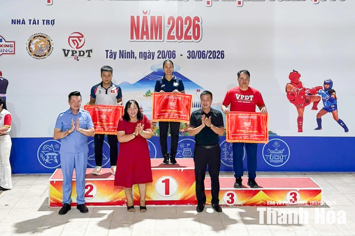 Kun Khmer Thanh Hóa vượt chỉ tiêu tại Giải vô địch Kun Khmer các đội mạnh toàn quốc năm 2026