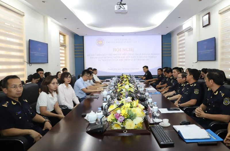 Thêm 5 doanh nghiệp trên địa bàn Thanh Hóa tham gia Chương trình tự nguyện tuân thủ pháp luật hải quan