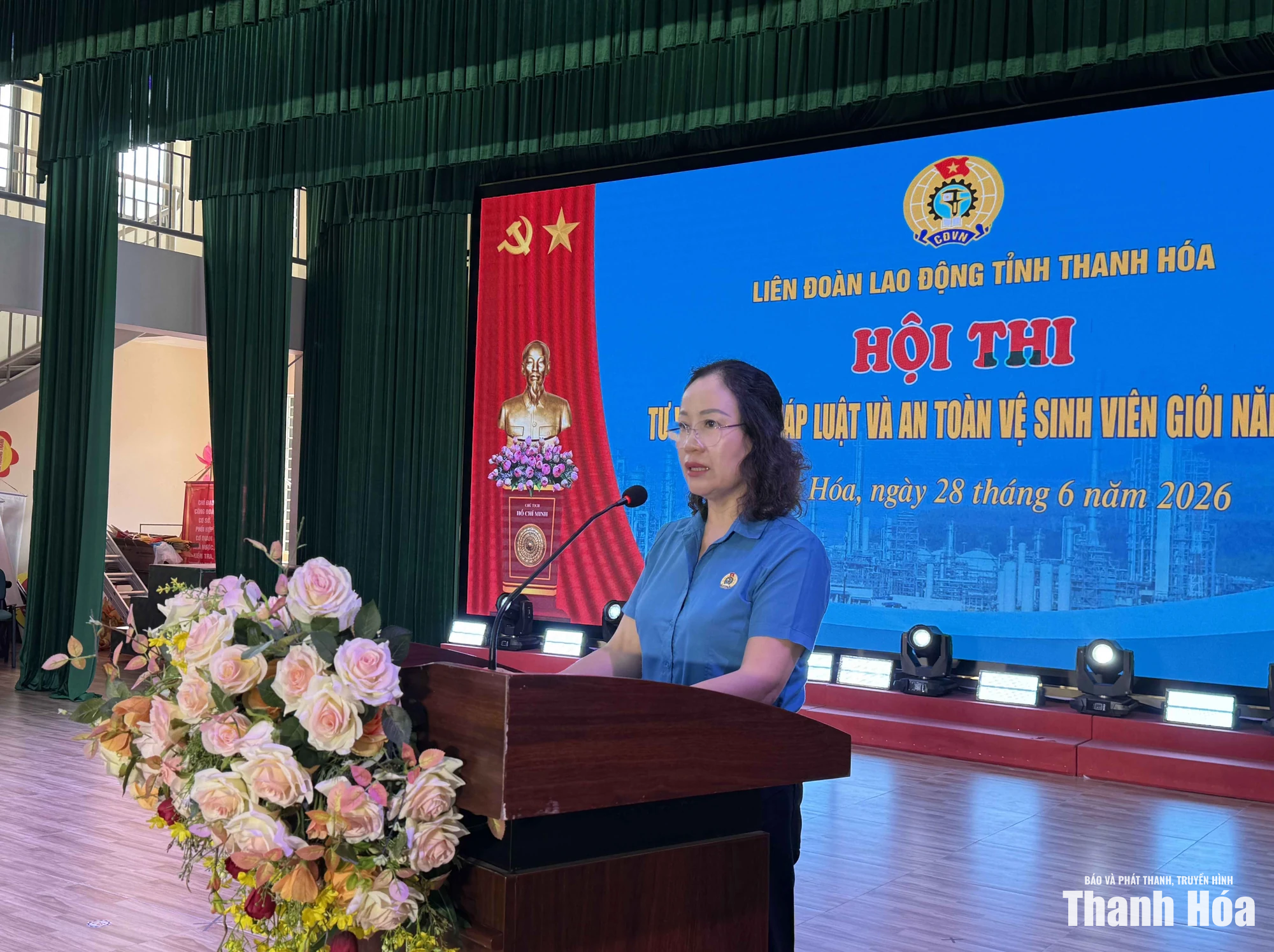 Hội thi tư vấn viên pháp luật và mạng lưới an toàn vệ sinh viên giỏi năm 2026