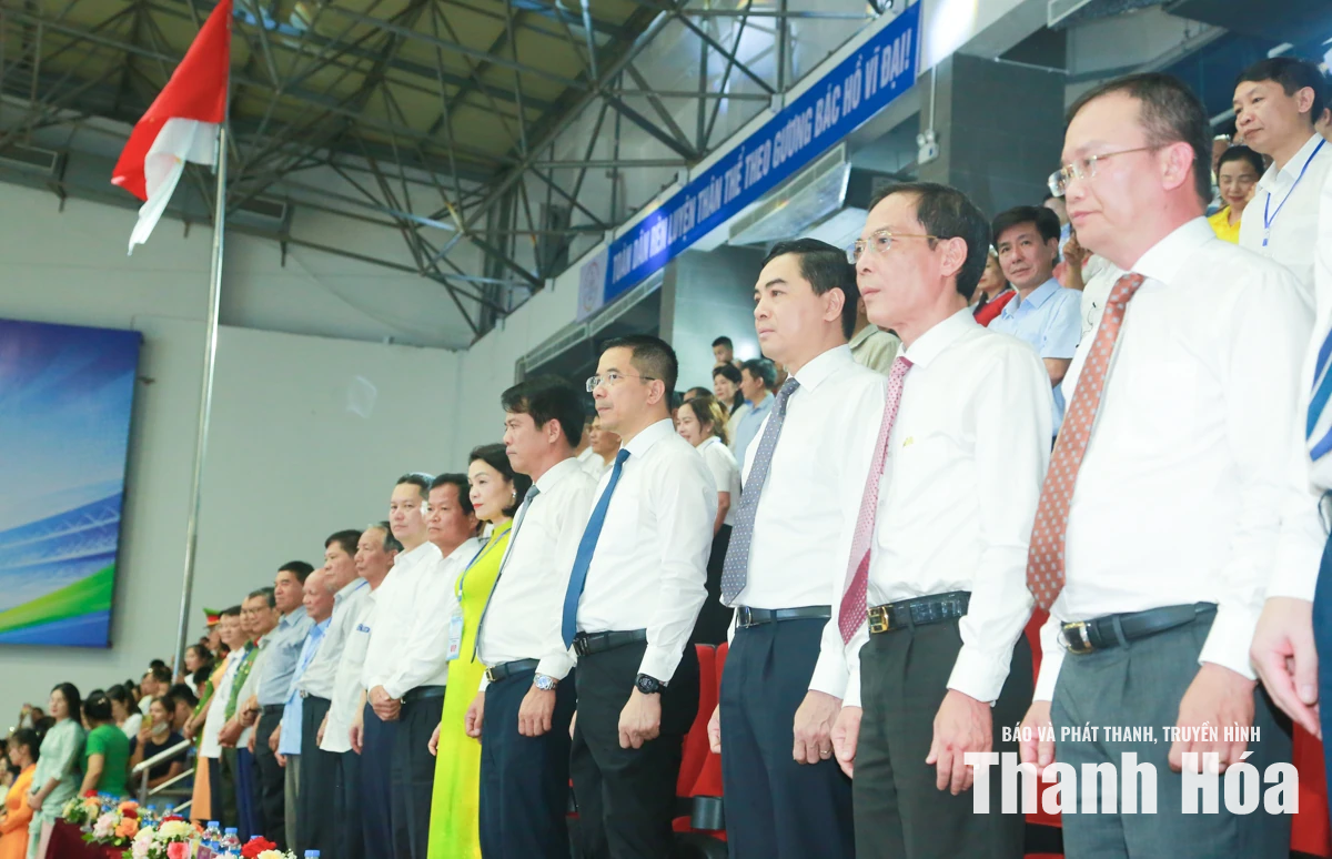 Khai mạc Đại hội Thể dục thể thao tỉnh Thanh Hóa lần thứ X