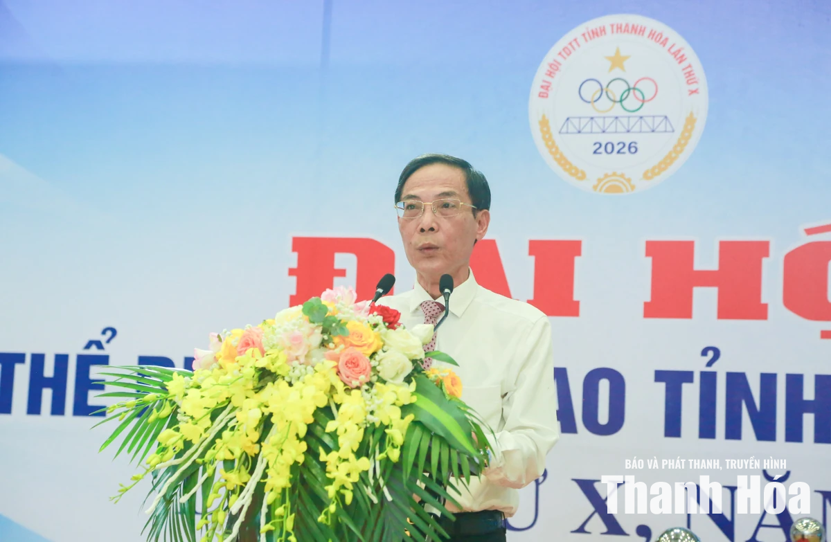 Khai mạc Đại hội Thể dục thể thao tỉnh Thanh Hóa lần thứ X