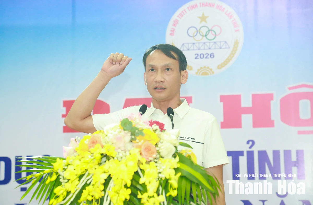 Khai mạc Đại hội Thể dục thể thao tỉnh Thanh Hóa lần thứ X
