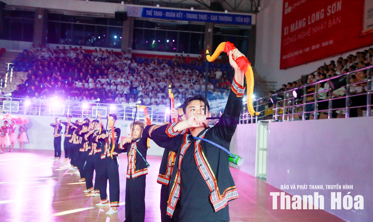 Khai mạc Đại hội Thể dục thể thao tỉnh Thanh Hóa lần thứ X