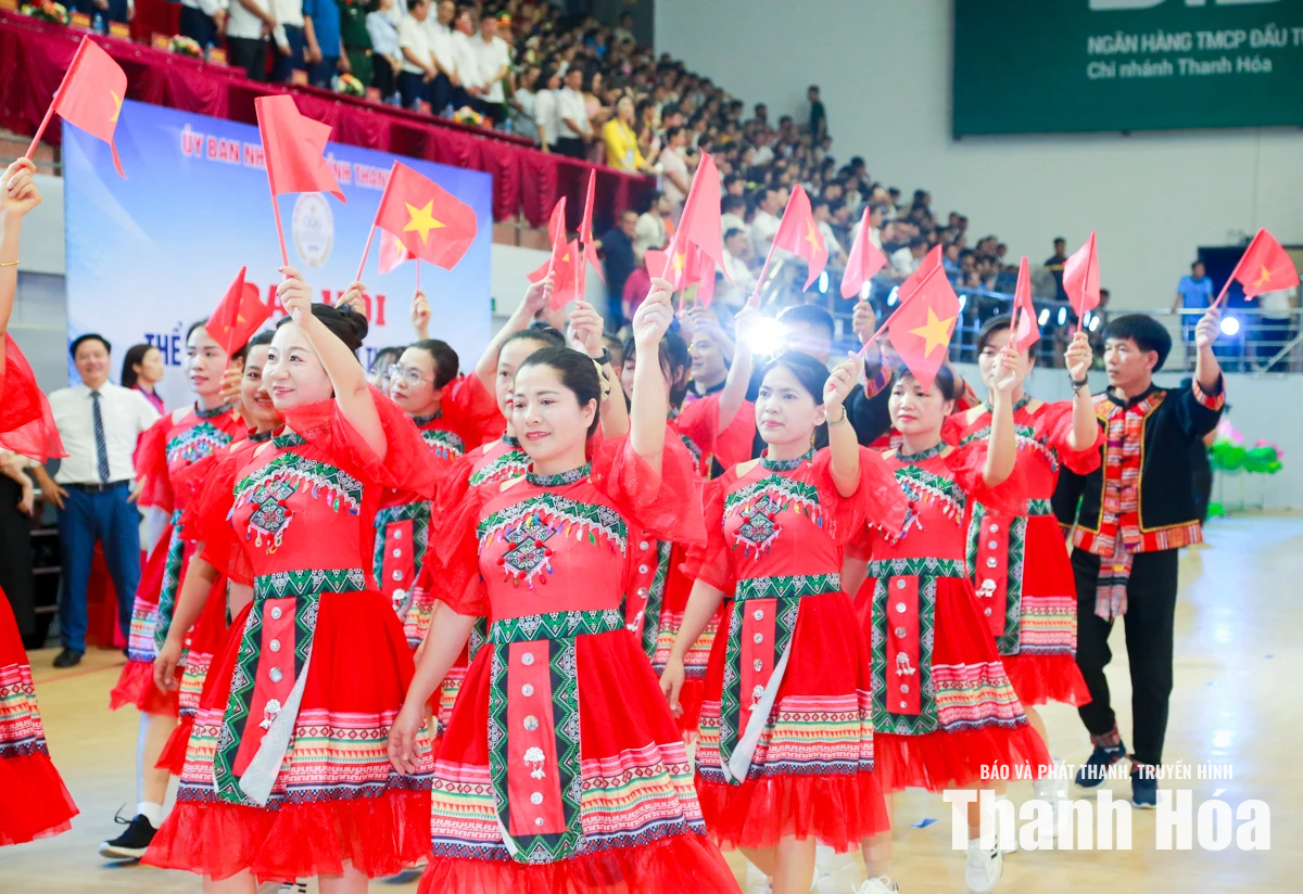 Ấn tượng lễ khai mạc Đại hội Thể dục thể thao tỉnh Thanh Hóa lần thứ X