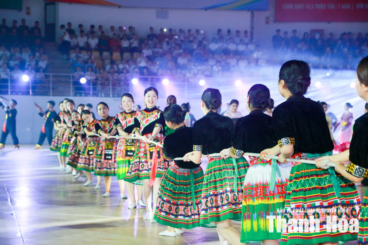 Ấn tượng lễ khai mạc Đại hội Thể dục thể thao tỉnh Thanh Hóa lần thứ X