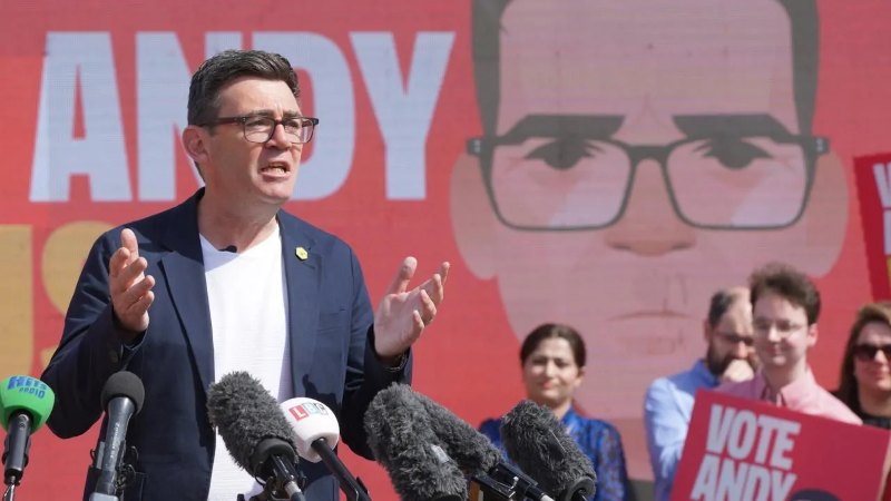 Ông Andy Burnham tuyên bố tranh cử Thủ tướng Anh
