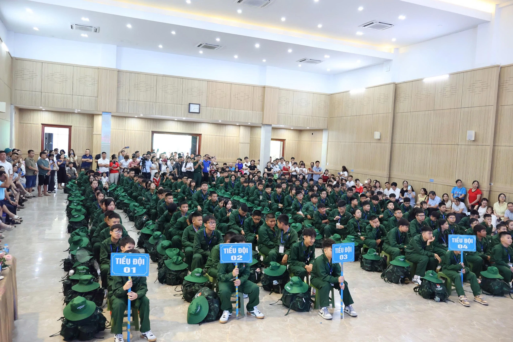 160 thanh, thiếu nhi tham gia “Học kỳ trong Quân đội” đợt 2