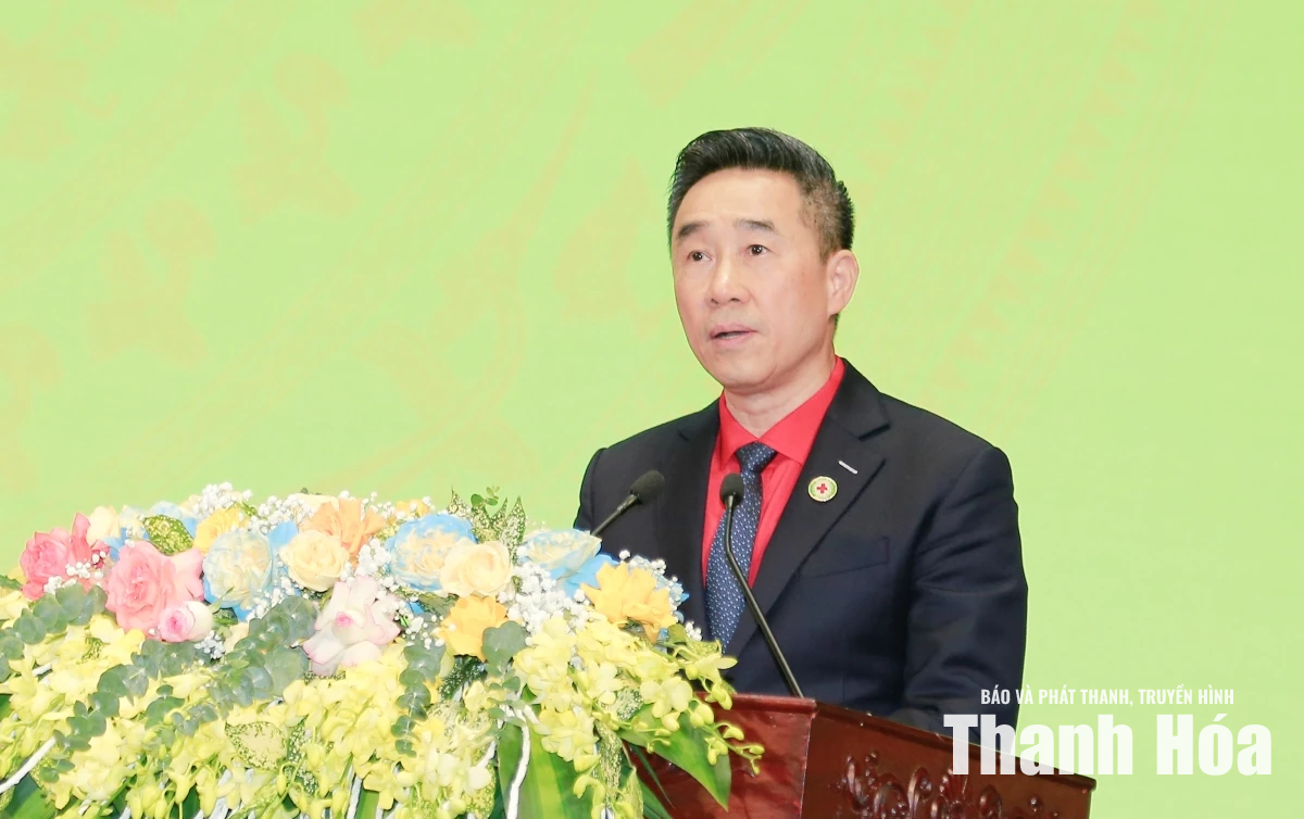 Đại hội đại biểu Hội Chữ thập đỏ tỉnh Thanh Hóa lần thứ XI, nhiệm kỳ 2026-2031