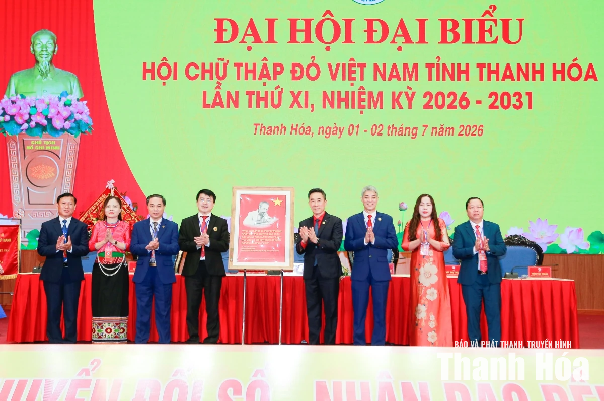 Đại hội đại biểu Hội Chữ thập đỏ tỉnh Thanh Hóa lần thứ XI, nhiệm kỳ 2026-2031
