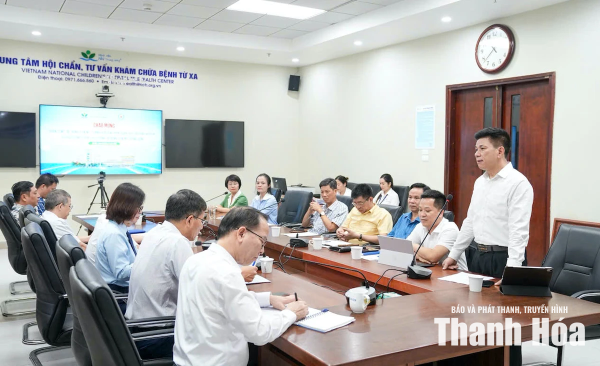Đẩy mạnh hợp tác chuyên môn, nâng cao chất lượng điều trị nhi khoa tại Bệnh viện Nhi Thanh Hóa