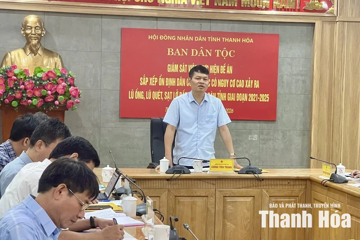 Khắc phục tồn tại, triển khai hiệu quả đề án sắp xếp, ổn định dân cư khu vực có nguy cơ cao về thiên tai