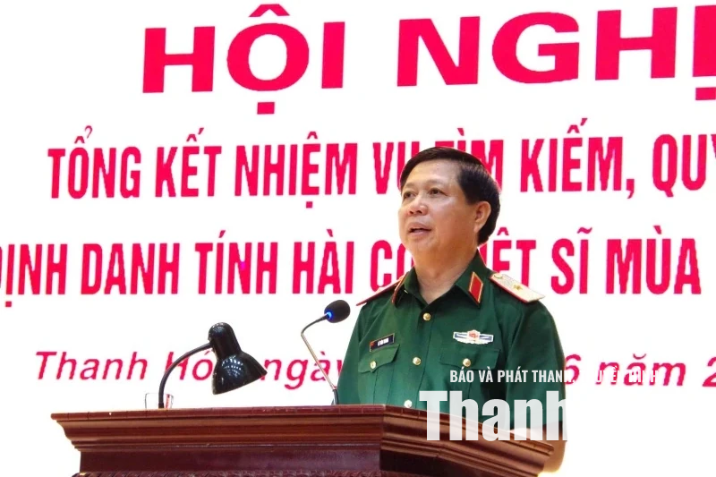 Tổng kết công tác tìm kiếm, quy tập hài cốt liệt sĩ mùa khô 2025-2026